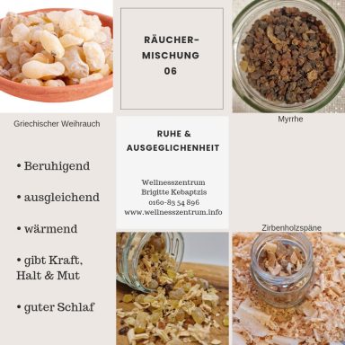 06 Ruhe & Ausgeglichenheit - Räuchermischung 06